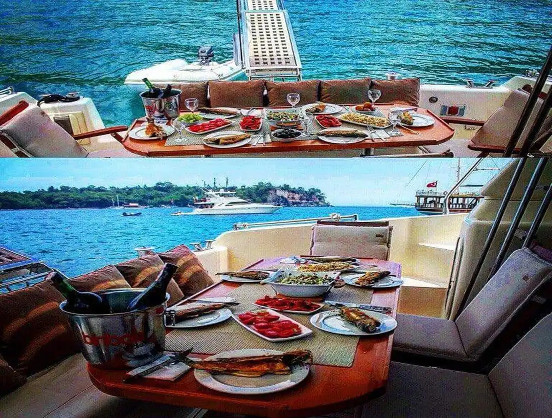 Antalya Yat Kiralama 17m Princess 55